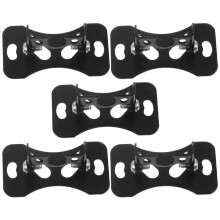 Black Universal Adjustable Backup Camera Bracket Set 5 pcs