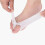 Kids Hallux Valgus Protector 2-Pack, Toe Corrector for Overlapping Toes - White 2