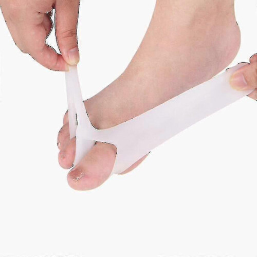Kids Hallux Valgus Protector 2-Pack, Toe Corrector for Overlapping Toes - White 1