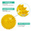 Spiky Massage Ball Set for Myofascial Release 3 Pack 5