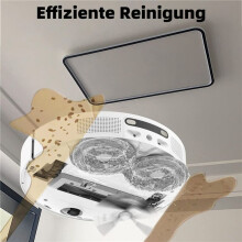Pack of 48 Wipes Compatible with X10+& L10S Ultra/L10 Ultra Robot Vacuum Cleaner, Microfibre Wet Mop Pads Accessories