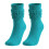 Men's Wool Thermal Socks Blue Medium High Tube One Size 1