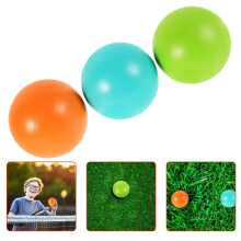 Croquet Balls Orange Pine 3-Piece Set