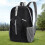 Hiking Backpack Water-Resistant 22L Packable Daypack Black 2