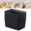Plastic Weave Storage Baskets 6 Pcs 3