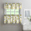 Yellow Lemon Kitchen Curtains Set with Valance 3-Piece 2