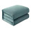 Cooling Flannel Blanket Green Microfiber Polyester 1.2x2m 2