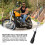 Motorcycle Side Stand Aluminum Alloy Black 1 Pack 3