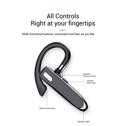 Cuffie wireless Bluetooth 5.0 con 70 ore di autonomia 2