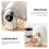Supvox white pot lid organizer rack for kitchen 8