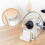 Supvox white pot lid organizer rack for kitchen 6