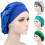 Sleep Hat Navy Satin Wide Headband 1 Piece 3