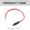 DC8,0 x 2,0 mm Stecker-Pigtail-Kabel, 14-Männchen Kopf 1 Meter 9