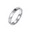 Stainless Steel Couple Engagement Ring 4mm Silver Size 7 1