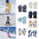 Kids Waterproof Winter Gloves Cartoon Animal Pattern Plush 2