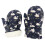 Kids Waterproof Winter Gloves Cartoon Animal Pattern Plush 5