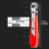 Right Angle Ratchet Screwdriver, Red Handle with Forward/Reverse Function, Steel Shaft for Tight Spaces 3