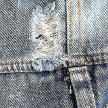(XXXL) Dog Jean Jacket, Blue Puppy Denim T-shirt, Machine Washable Dog Clothes, Comfort And Cool Apparel -