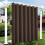 Outdoor Sunscreen Blackout Curtains Brown 100" x 84" 1 Panel 5