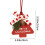 Christmas Tree Paper Gift Tags with Hemp Rope Set 3