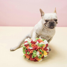 (A1) Snuffle ball Dog Puzzle Toys Increase IQ Slow Dispensing Feeder Pet Cat Trainiod