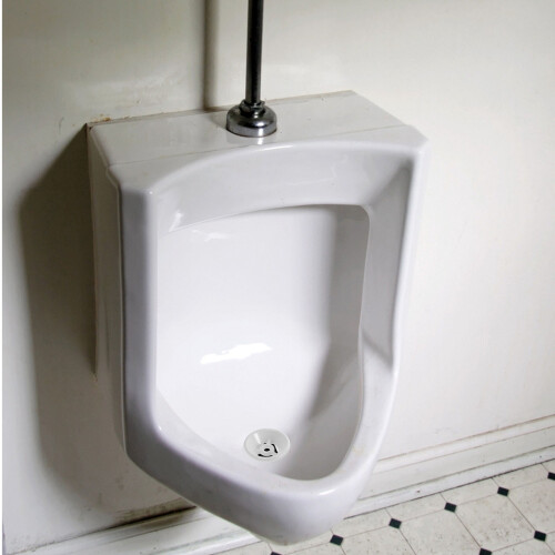 ABS Urinal Stopper White Anti-Splash 2 Pcs 2