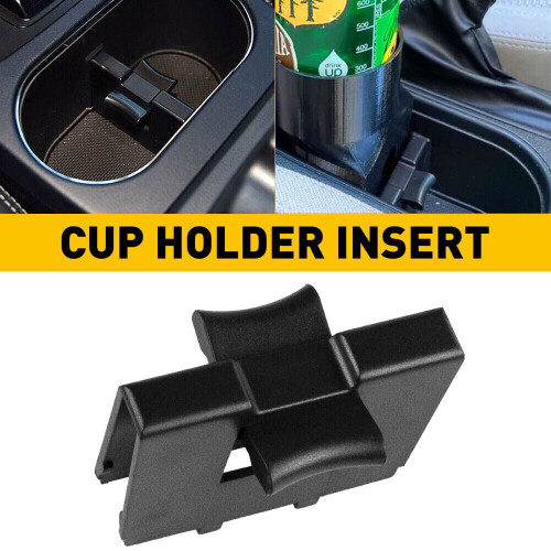Black Center Console Cup Holder Insert Divider for Subaru 2