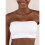 (M, 黑色（配同色肩带升级版本现货）) Plus Size Wireless Bra Comfort Shapewear Silicone Non-Slip Removable Straps Strapless Fixed Cup 3