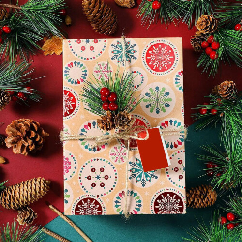 Artificial Pine Picks with Red Berries 2.4x4 inch 1