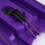Foldable Utility Wagon Cart Purple 41x29x10cm 6