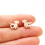 Teckel boucle d'oreille Unique Animal mode oreille-Or Rose 7