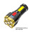 LED Flashlight Outdoor Camping 3 Modes Dimmable Torch 5