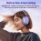 Over-Ear Bluetooth Headphones Lightweight 65Hrs Playtime 2