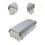 Salon Sofa Cover Gray with Face Hole Washable Soft 3