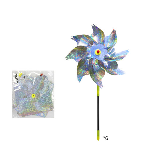 Reflective Windmill Spinner Bird Deterrent 6-Pack 1