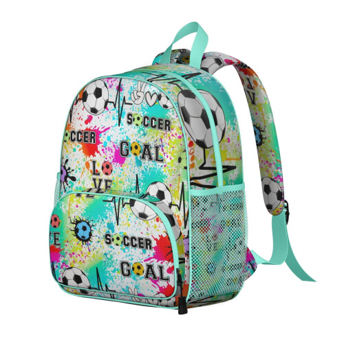 Ergonomic Boys Backpack Waterproof Adjustable Sports Design 1