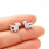 Teckel boucle d'oreille Unique Animal mode oreille-Or Rose 8