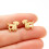 Teckel boucle d'oreille Unique Animal mode oreille-Or Rose 9