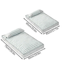 (75*50, Green) Dog Bed for Large Dogs with Removable Cover for Small Pet