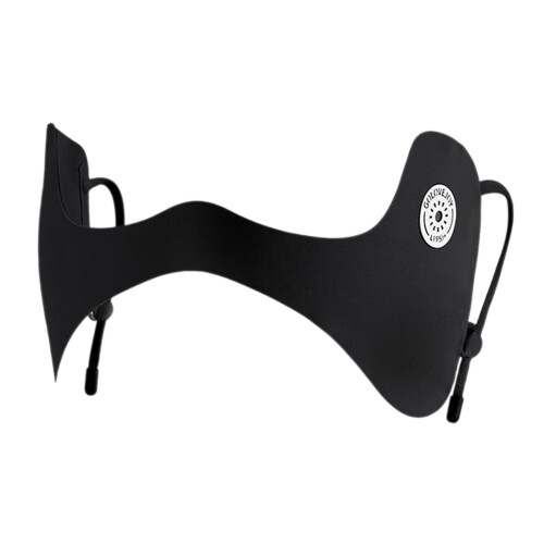 Sun Protection Face Mask with Eye Corner Coverage Black 1