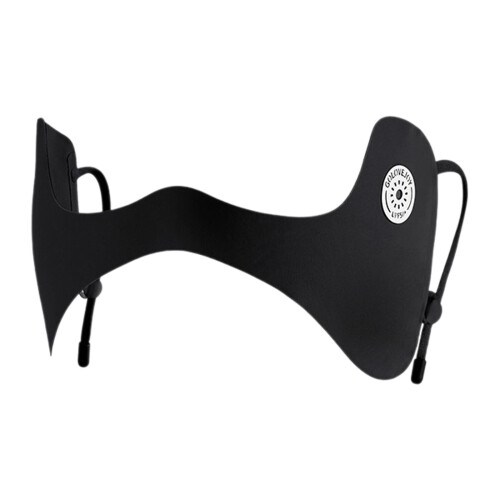Sun Protection Face Mask with Eye Corner Coverage Black 2