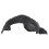Kia Soul Front Fender Liner Driver Side 2015-2016 3