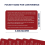 Immigration Rights Red Card English/Spanish 50PCS 50 3