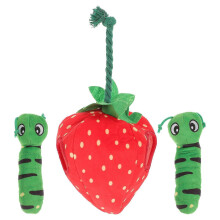Pet Toys Plush Reduce Loneliness Home Play Dental Health 1Set