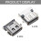 Connecteur USB TypeC, pointe de charge forte pour ThinkPad X280 9