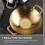 Small Tea Pot Golden Stainless Steel 1 Set 6