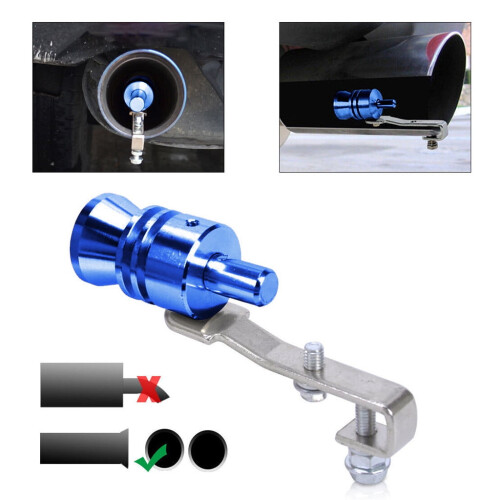 Turbo Pipe Whistle Sounder Universal Muffler Simulator 1
