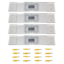 Largeur utile de fissure de coin de Linestorm de-4 paquets