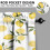 Yellow Lemon Kitchen Curtains Set with Valance 3-Piece 5