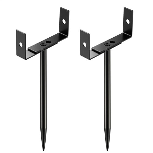 Rainwater Downspout Bracket Adjustable Rust-Proof 2 pcs